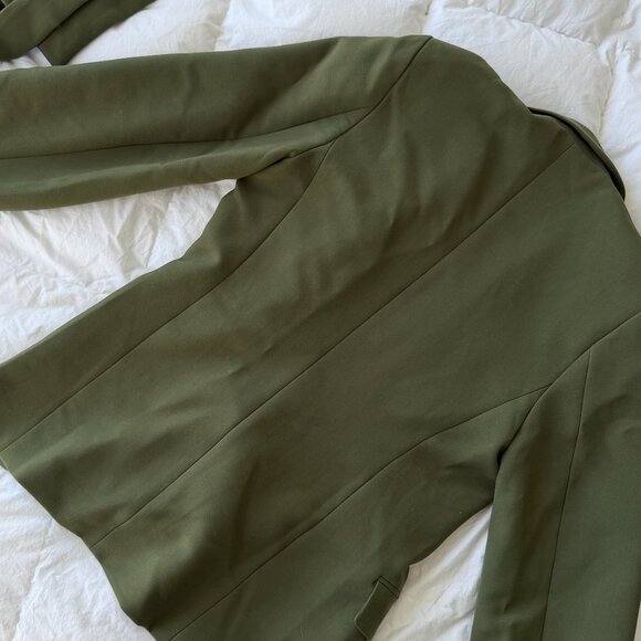 Odd Muse Ultimate Blazer in Khaki. Size MEDIUM - Picture 7 of 8